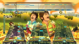 A Beatles: Rock Band dreamscape