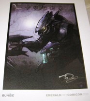 Signed Elite Halo print
