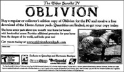 Oblivion horse armor coupon