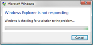 Explorer crash