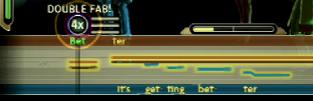 The Beatles: Rock Band vocal and harmony lines