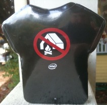 No Camping t-shirt