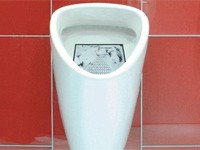 On Target urinal gaming system