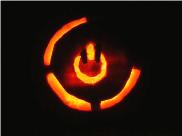 Red Ring of Death pumpkin