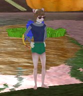 Secondhand Lands - Catgirl with jetpack