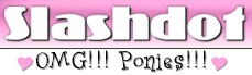 Slashdot loves ponies
