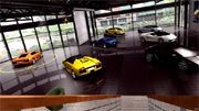 Test Drive Unlimited showroom