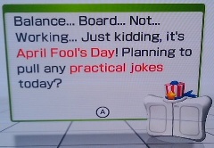 Wii Fit joke