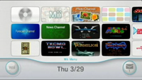 Wii Menu